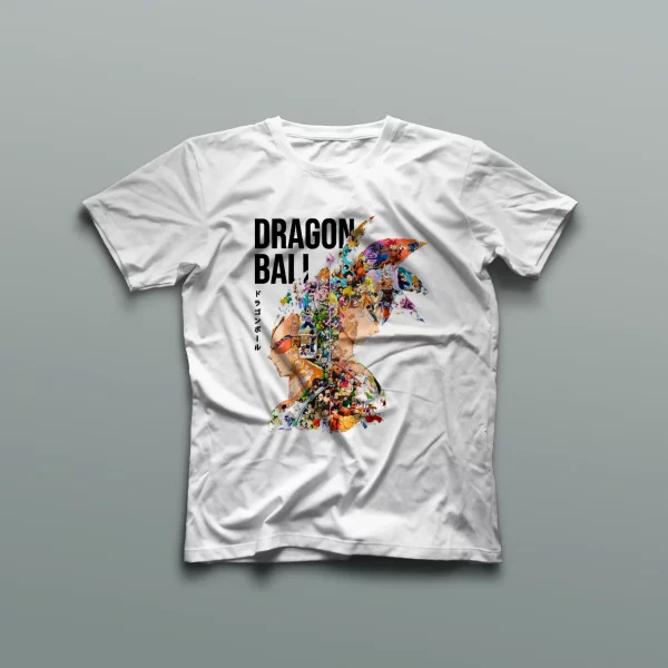 Camiseta Goku y Vegeta Collage - Imagen 2