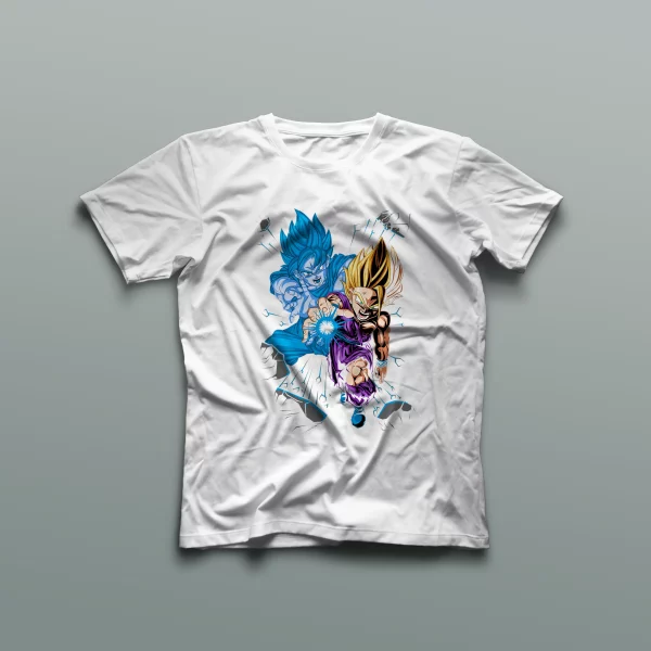 Camiseta Goku y Gohan Kamehameha - Imagen 2