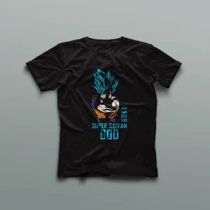 Camiseta Goku Super Saiyan God