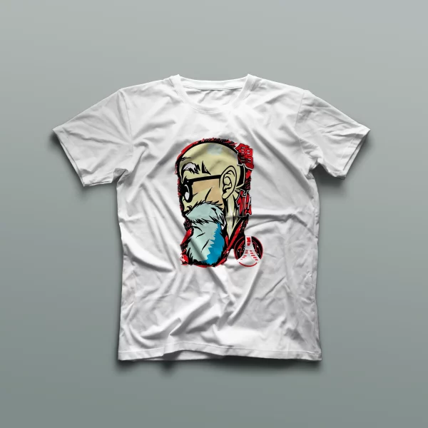 Camiseta Roshi de perfil - Imagen 2