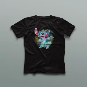 Camiseta Stitch bailando