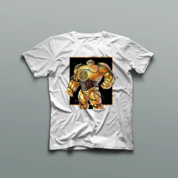 Camiseta Baymax C-3Po - Imagen 2