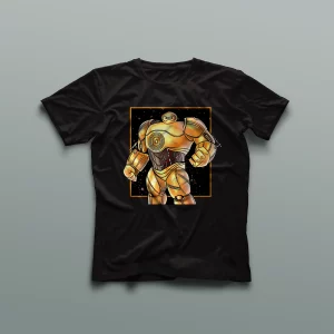 Camiseta Baymax C-3Po