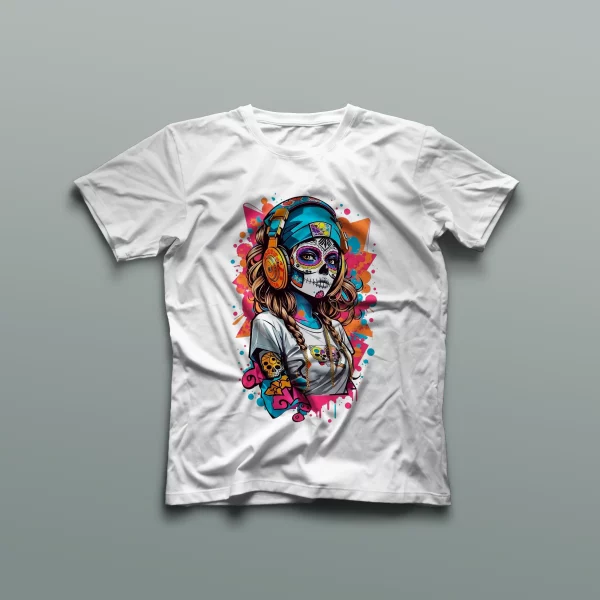 Camiseta Catrina Moderna - Imagen 2