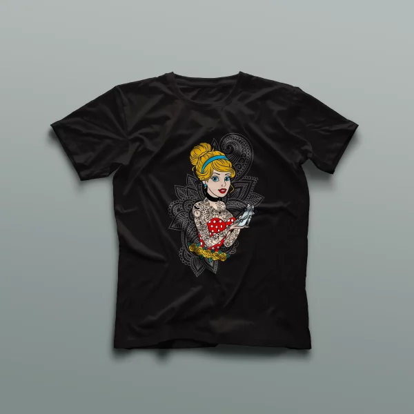 Camiseta Personalizada Cenicienta Rebelde
