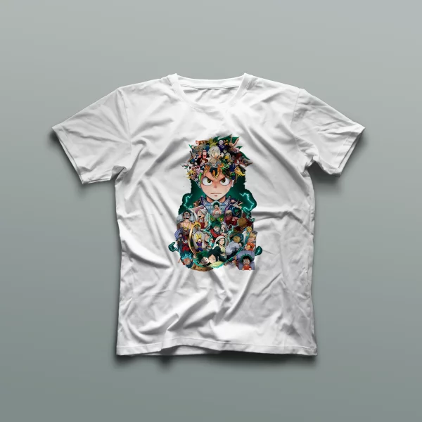 Camiseta Midoriya Collage - Imagen 2