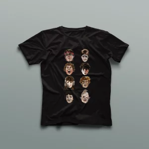Camiseta Personalizada Goonies rostros