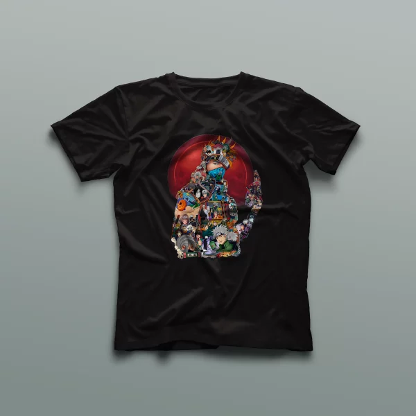 Camiseta Kakashi Collage