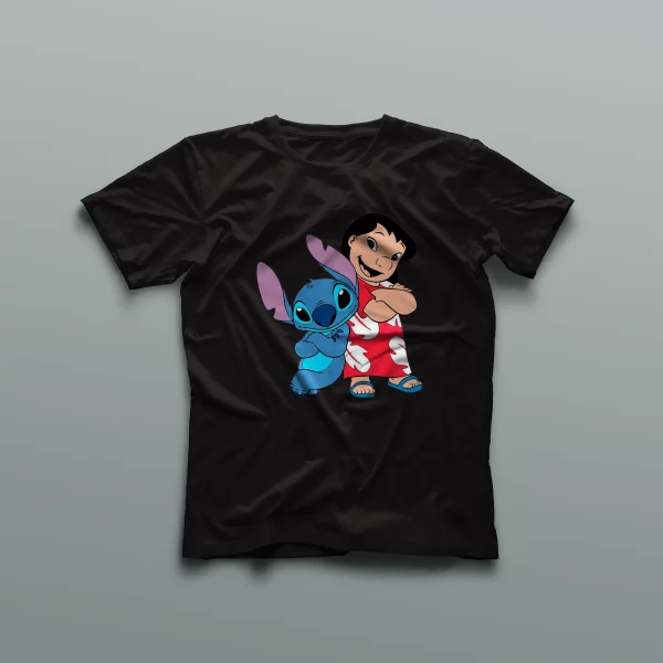 Camiseta Personalizada Lilo y Stitch
