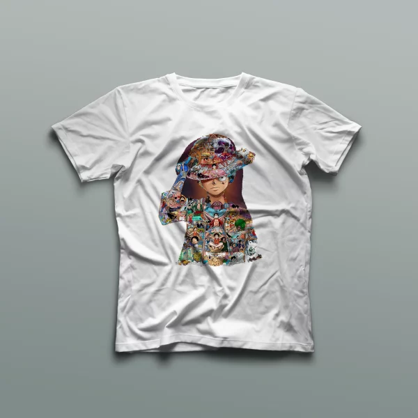 Camiseta Luffy Collage - Imagen 2