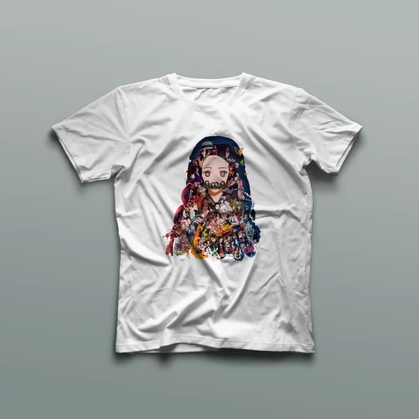 Camiseta Nezuko Collage - Imagen 2