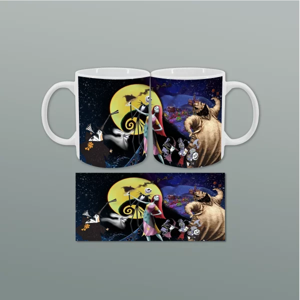 Taza Personalizada Pesadilla antes de navidad
