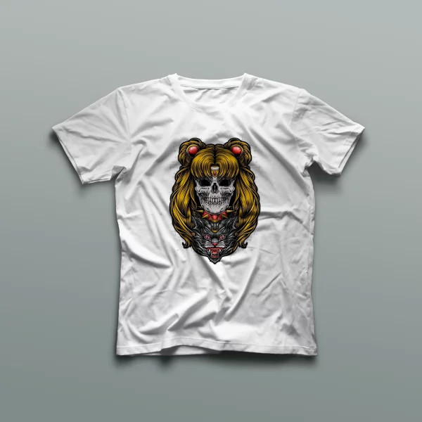 Camiseta Sailor Moon Calavera - Imagen 2