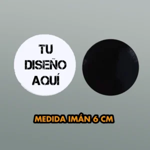 Imán Personalizado redondo
