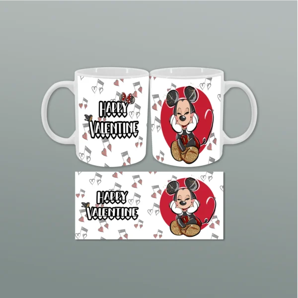Taza Melodía de Amor en Blanco
