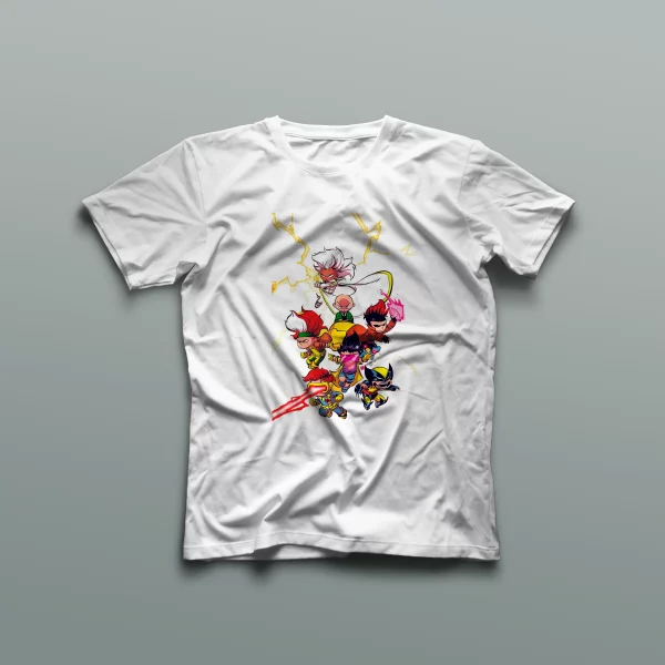 Camiseta X-Men kawaii - Imagen 2
