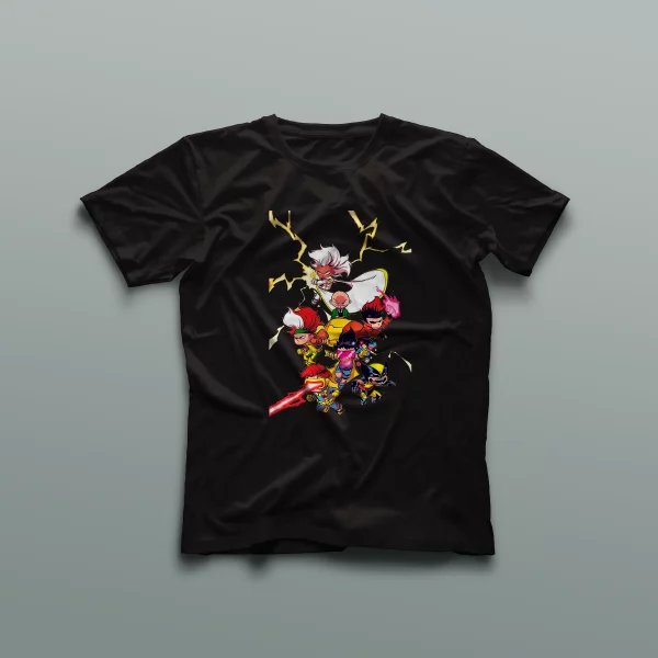 Camiseta Personalizada X-Men kawaii