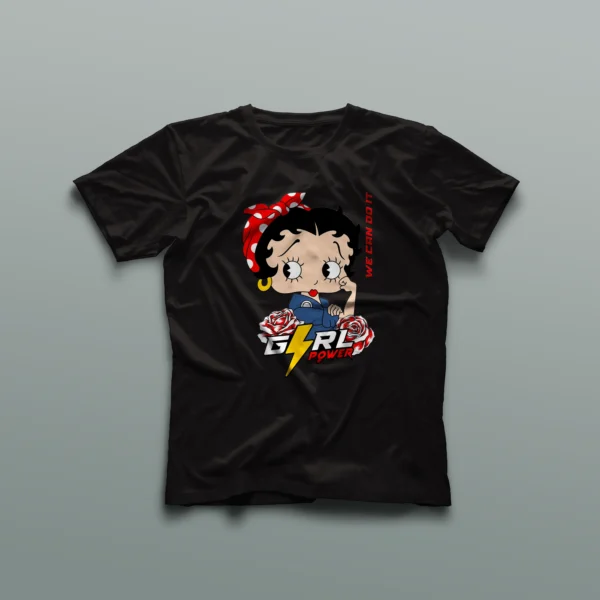 Camiseta Betty Boop al poder