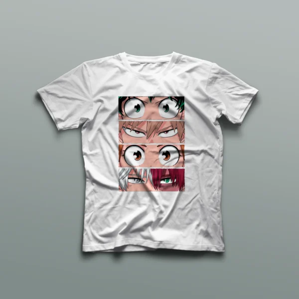 Camiseta My hero Academia Miradas - Imagen 2