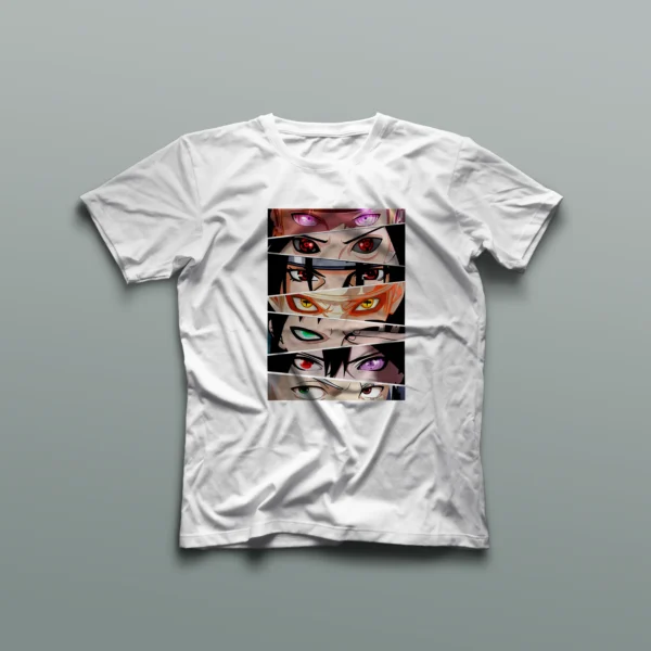 Camiseta Naruto miradas - Imagen 2
