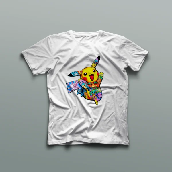 Camiseta Pikachu collage - Imagen 2