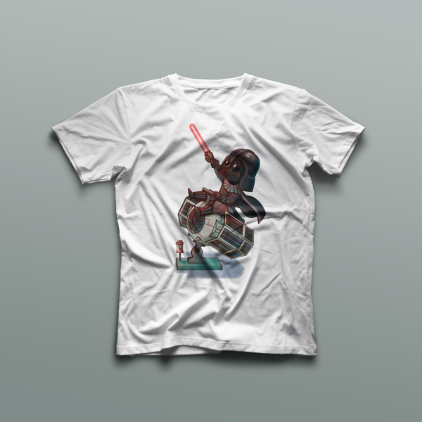 Camiseta Vader a caballito - Imagen 2