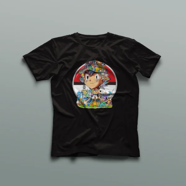 Camiseta Personalizada Ash Collage