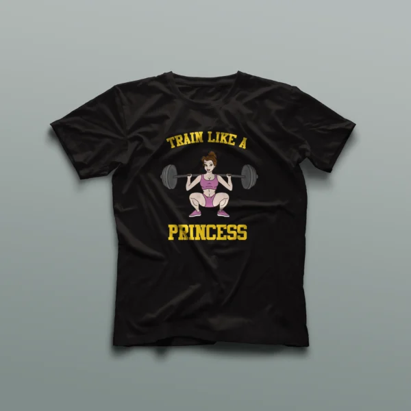Camiseta Personalizada Bella entrenando