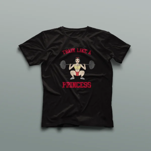 Camiseta Personalizada Blancanieves entrenando