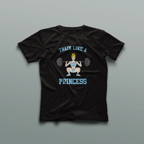 Camiseta cenicienta entrenando