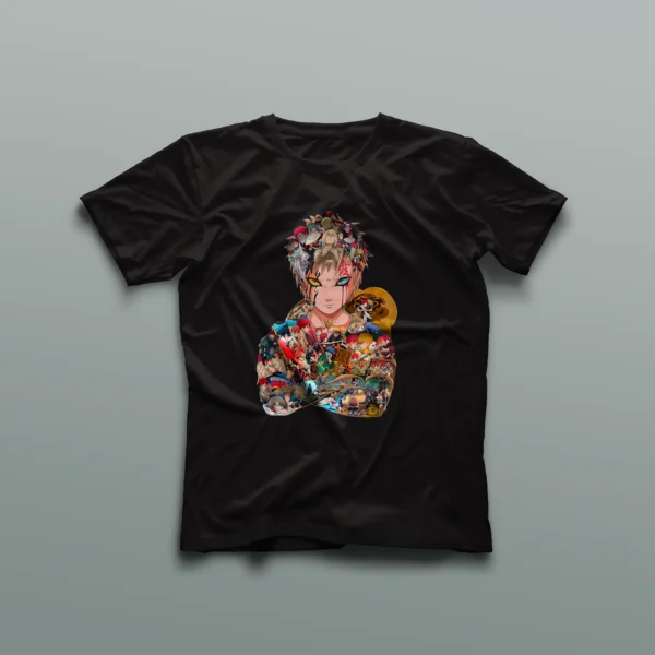 Camiseta Gaara Collage