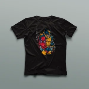 Camiseta Wolverine y Deadpool - El Desafío Definitivo