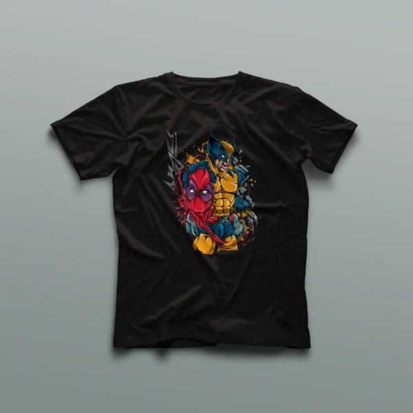 Camiseta Wolverine y Deadpool - El Desafío Definitivo