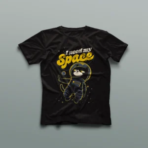 Camiseta Gato I Need My Space
