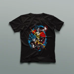 Camiseta Goku y Vegeta Ultra instinto