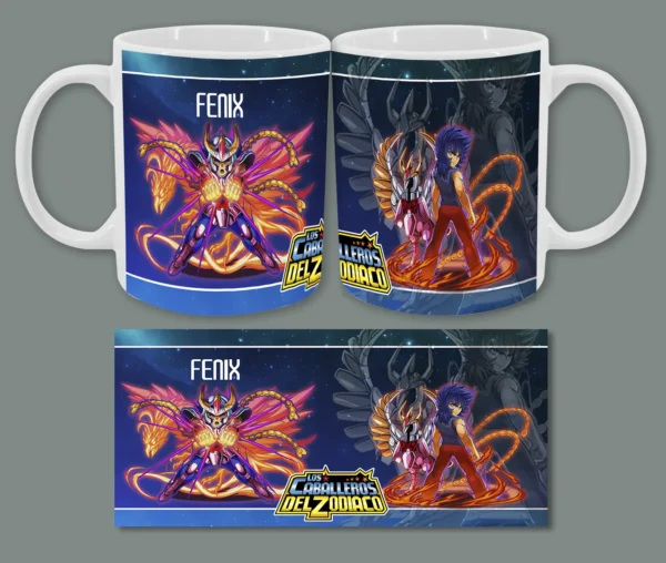 Tazas Caballeros del Zodiaco - Imagen 7