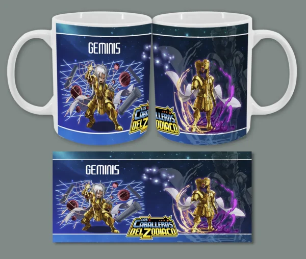 Tazas Caballeros del Zodiaco - Imagen 5