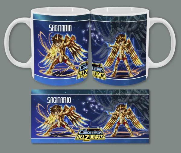 Tazas Caballeros del Zodiaco - Imagen 31