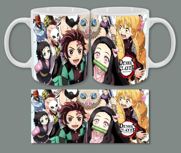 Taza Demon Slayer Selfie