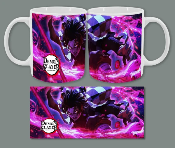 Taza Demon Slayer Tanjiro Ataques - Imagen 11