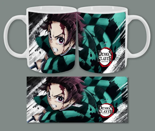 Taza Demon Slayer Tanjiro Ataques - Imagen 3