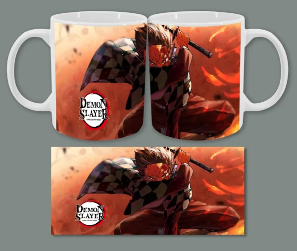 Taza Demon Slayer Tanjiro Ataques - Imagen 5