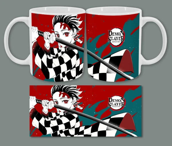 Taza Demon Slayer Tanjiro Ataques - Imagen 9