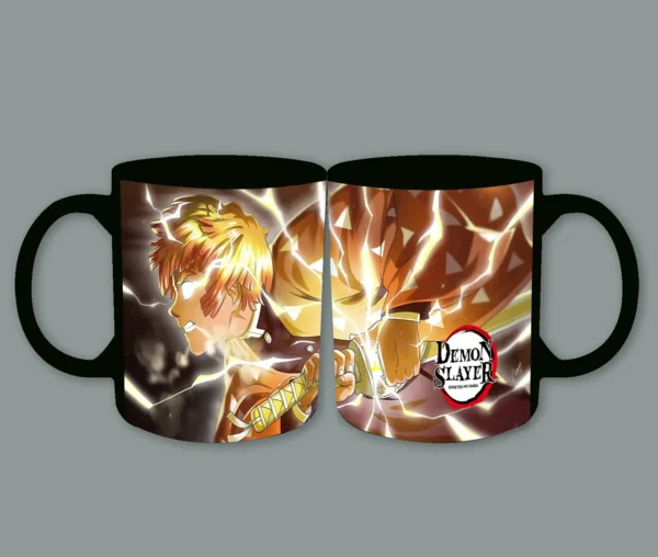 Taza Demon Slayer Zenitsu Ataques - Imagen 4