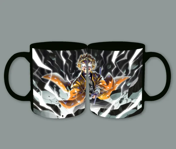 Taza Demon Slayer Zenitsu Ataques - Imagen 2