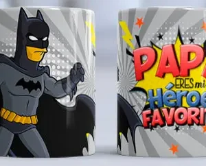 Tazas Héroes Simpson Día del padre