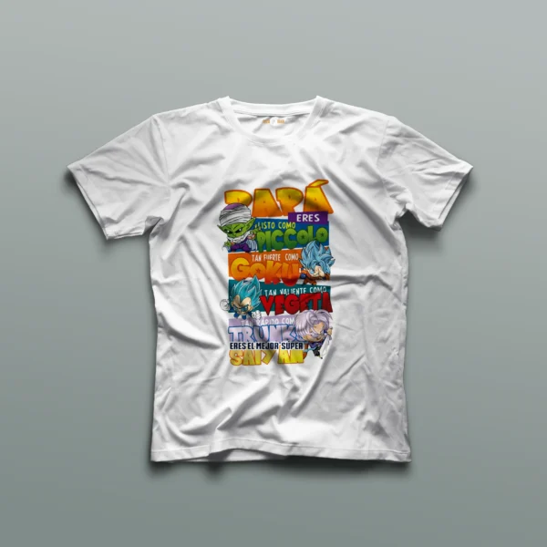 Camiseta Día del Padre Dragon Ball - Imagen 2