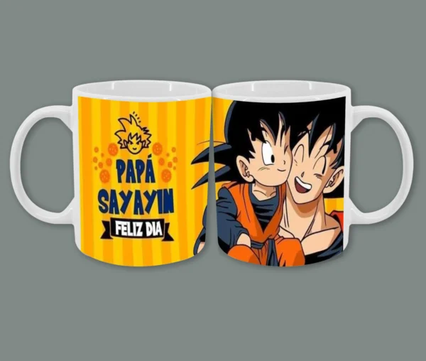 Tazas Dragon Ball Día del padre - Imagen 2