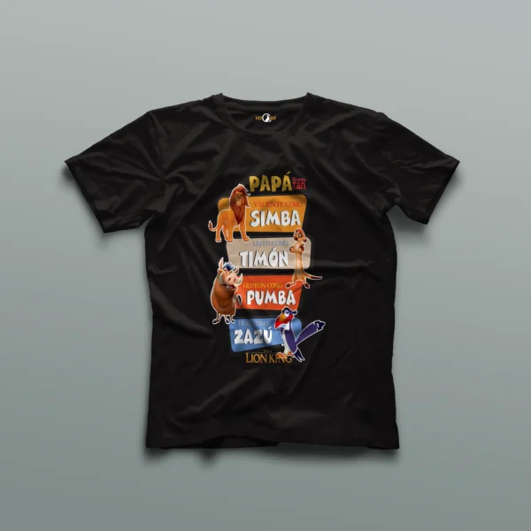 Camiseta Día del padre Rey León