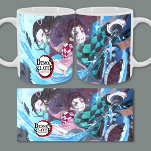 taza tanjiro y nezuko
